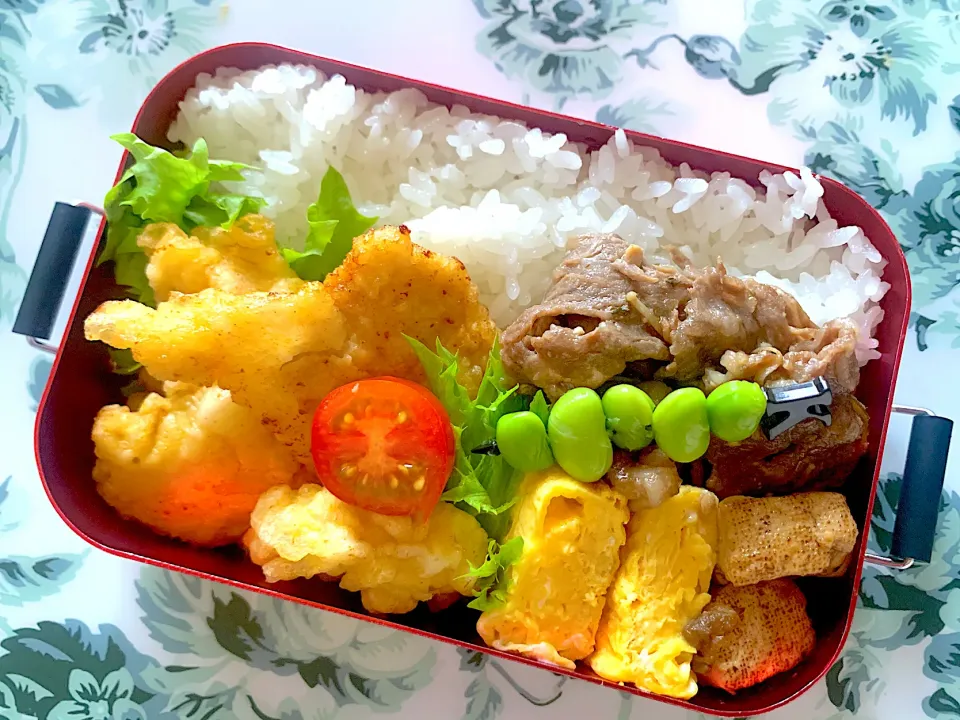 【中2男子弁当】肉祭り！|まりっぺさん