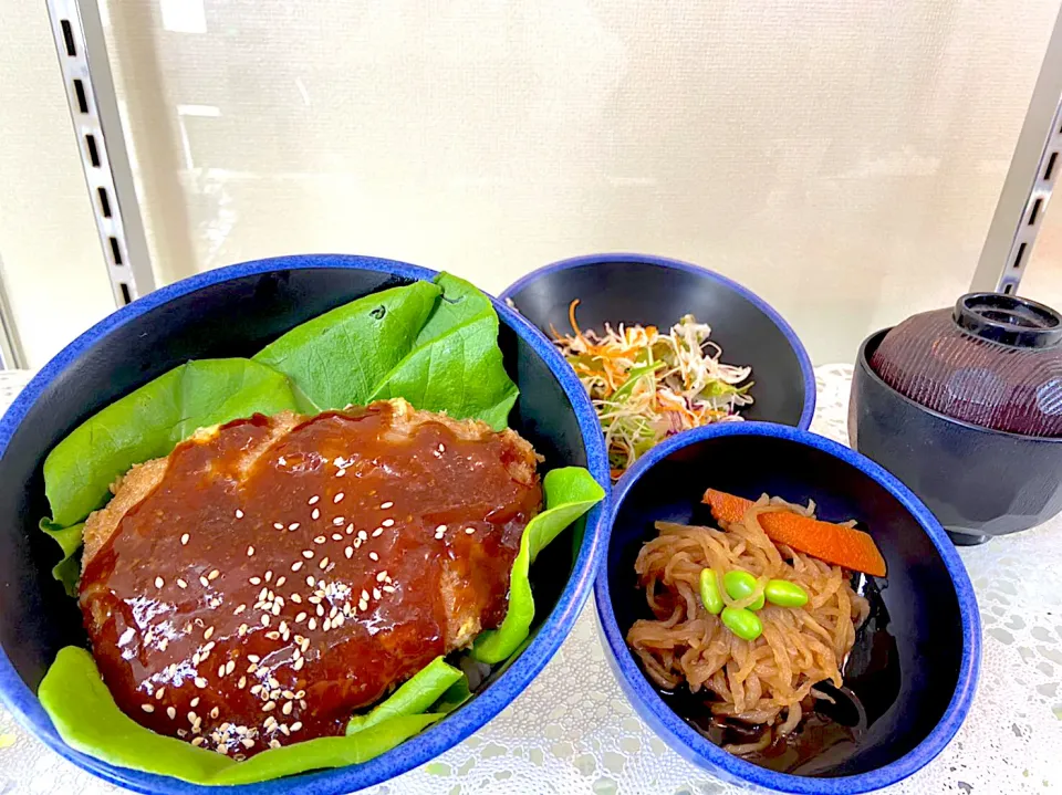 ソースカツ丼セット|nyama1さん