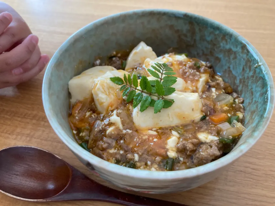 ＊パパ作＊麻婆豆腐丼＊|＊抹茶＊さん