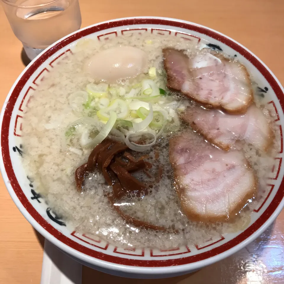 Snapdishの料理写真:味玉 中華そば(こってり)@田中そば店|morimi32さん