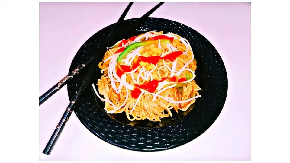 Veg Chowmein|CooK with Adiさん