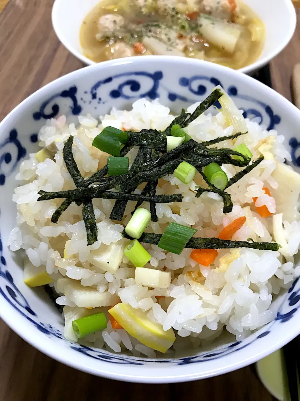 Snapdishの料理写真:タケノコごはん|morimi32さん