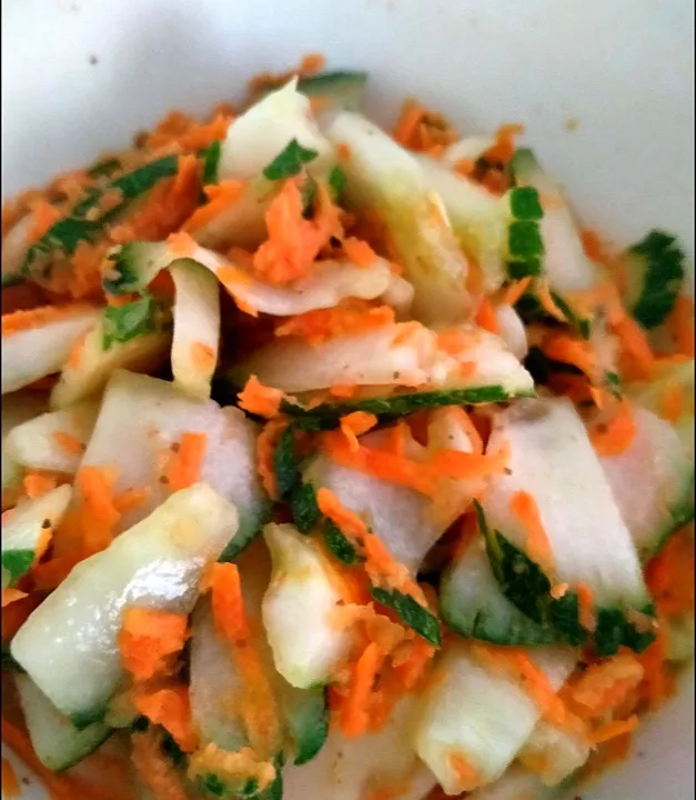 Refreshing Cucumber & Carrot Salad|Harlina  (Malaysia)さん