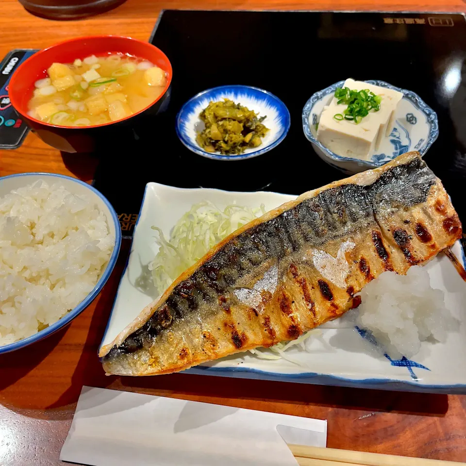 Snapdishの料理写真:焼きサバ定食|T. Wonderさん