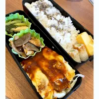 Snapdishの料理写真:中1男子弁当|Sさん