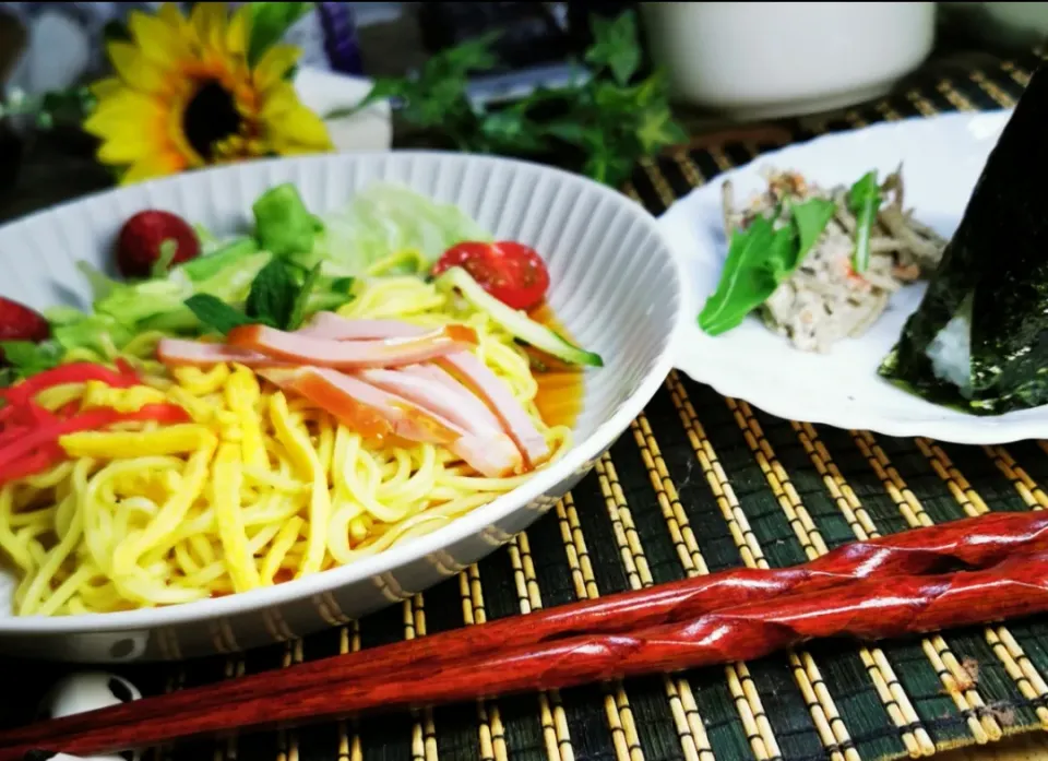 冷麺はじめました（笑）夕食です👍🍺|ペンギンさん