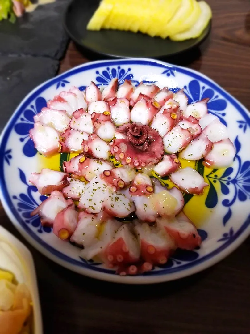 タコのカルパッチョ|油井さん