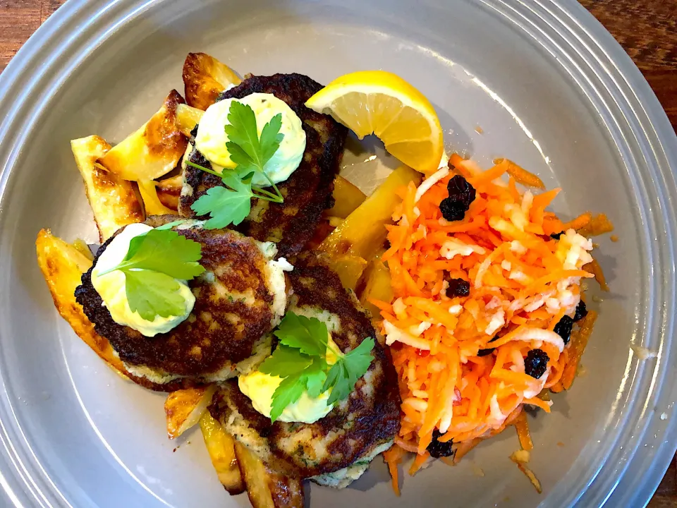 Fishcakes with remoulade|Everyday normal guyさん