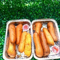 Snapdishの料理写真:corndogs|cherryblossomsweetnessnnekaweさん