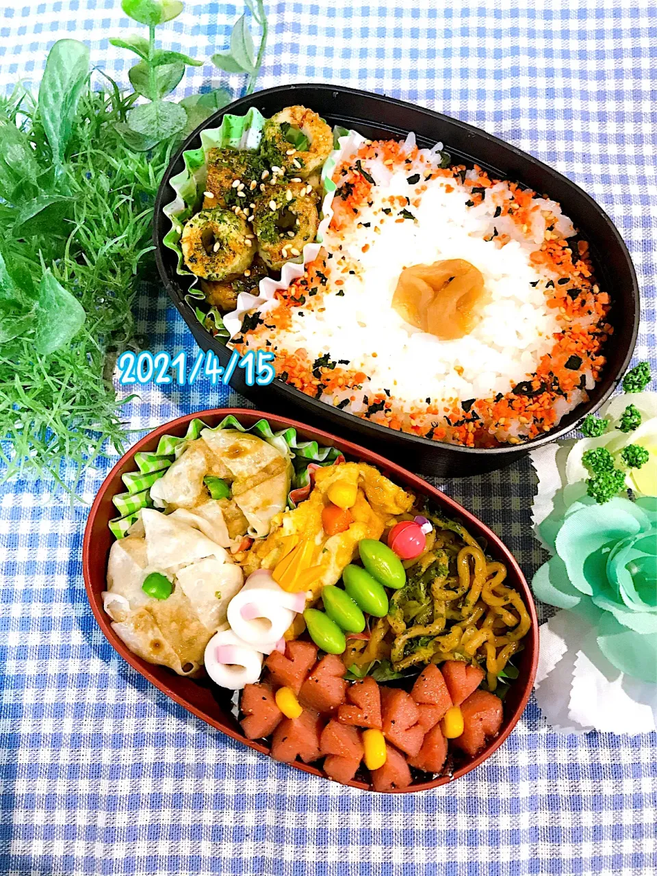 Snapdishの料理写真:今日のお弁当                                      ♪☺︎♪☺︎♪☺︎|🌼はなちゃん🌼さん