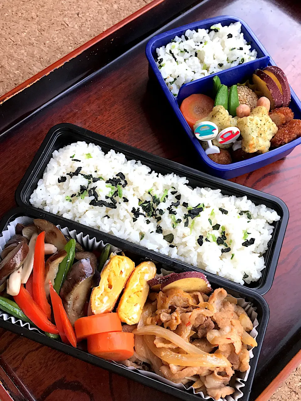 豚のピリ辛弁当|二キィさん