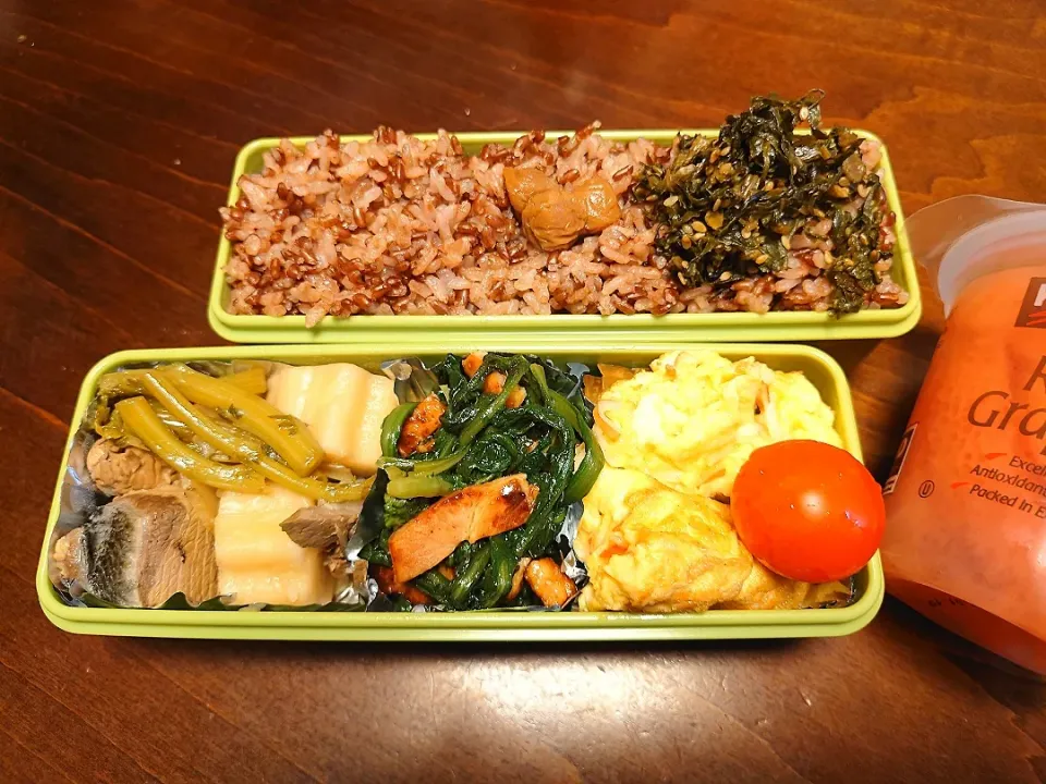 鰤と竹輪麩煮弁当|りょーさん