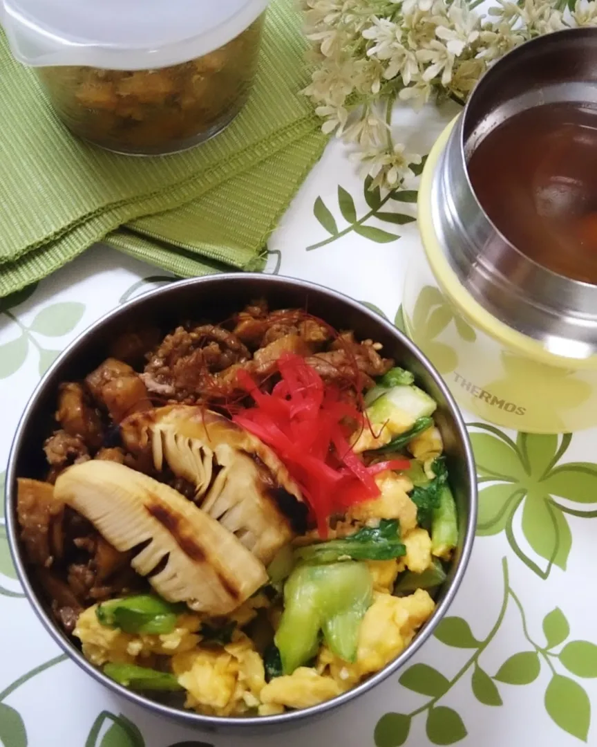 からあげビールさんの料理 ご飯が進む♪我が家の定番！甘辛たけのこ肉味噌|fumi ◡̈⋆さん