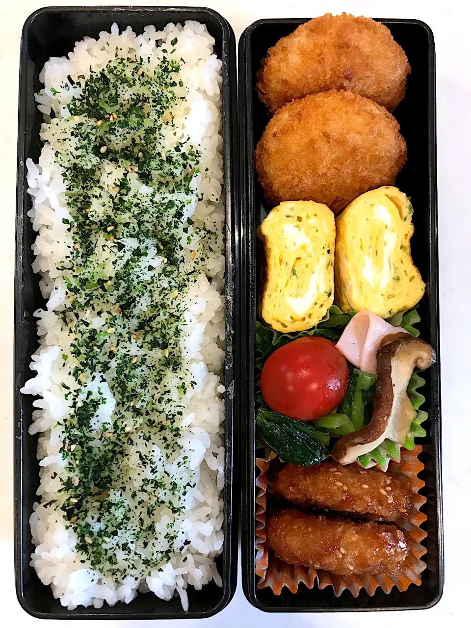 Snapdishの料理写真:2021.4.15 (木) パパのお弁当🍱|あっきーよさん