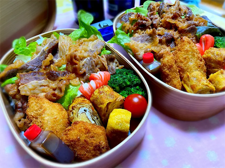 #カルビ弁当#息子弁#どか弁|masasho's momさん