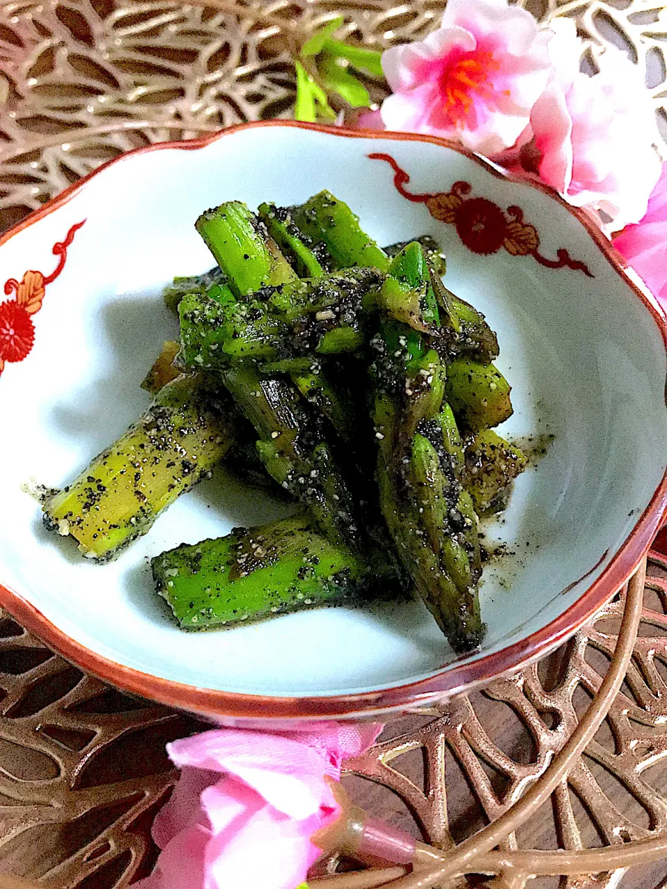アスパラの胡麻和え💕💕💕💕|🌺🌺Foodie🌺🌺さん