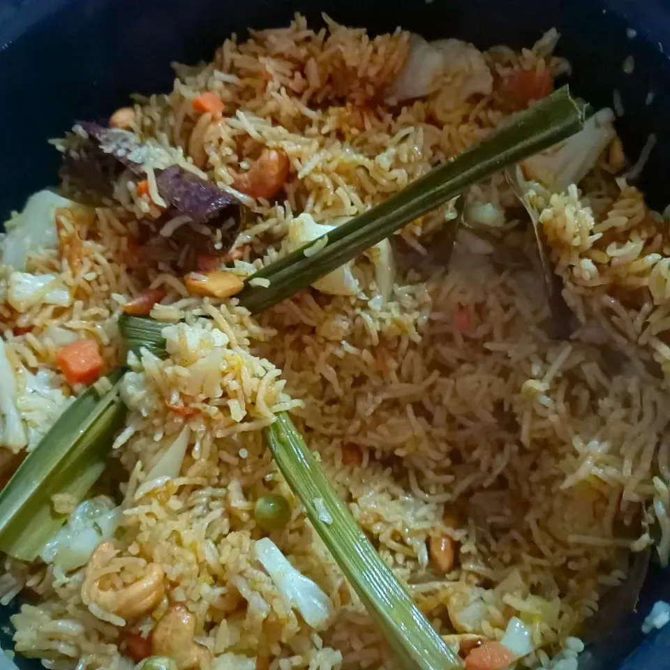 vegetarian briyani|Nermala Balasupramaniamさん