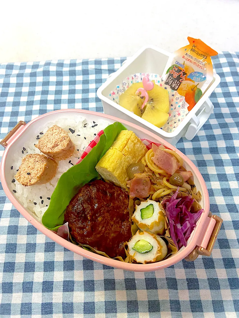 Snapdishの料理写真:中学生娘のお弁当|りんご✖️2さん