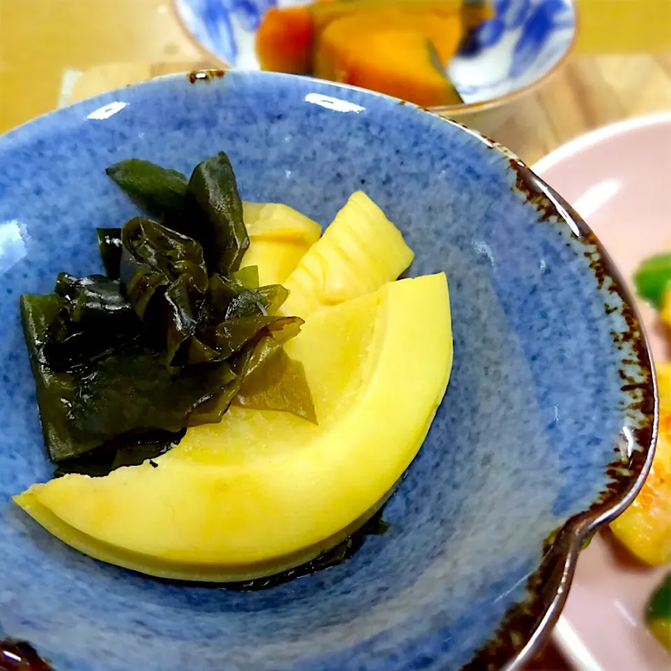 たけのこをいただいたので😊　若竹煮🍲|みずはらさん