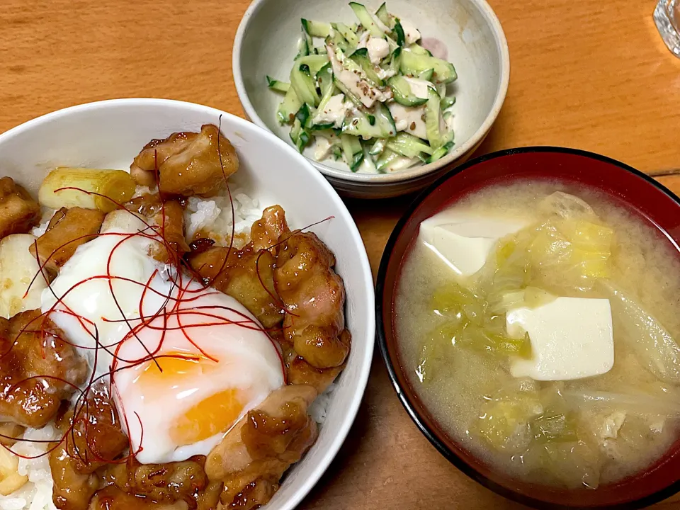 Snapdishの料理写真:焼き鶏丼|Akiko Yoshidaさん