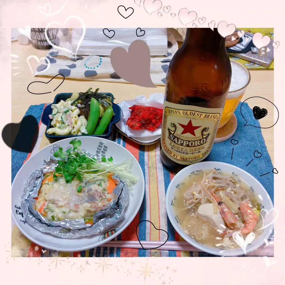 ４／１５ ｔｈｒ 晩ごはん🍴＊○°|rinaronarさん