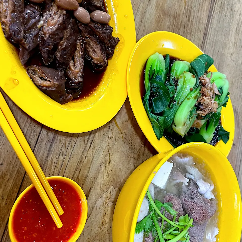 Pig organ soup and braised intestines @ Cheng Mun Chee Kee|Ong Sor Fernさん