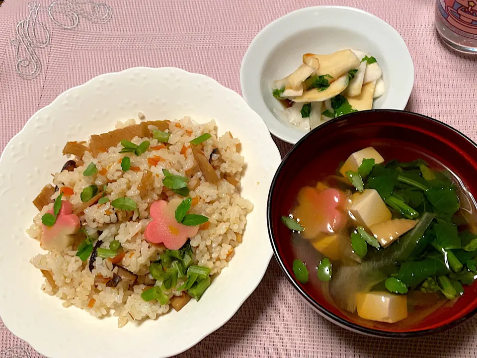 筍づくめ♪晩ごはん~(^^)❤︎|いつくしみちゃんさん