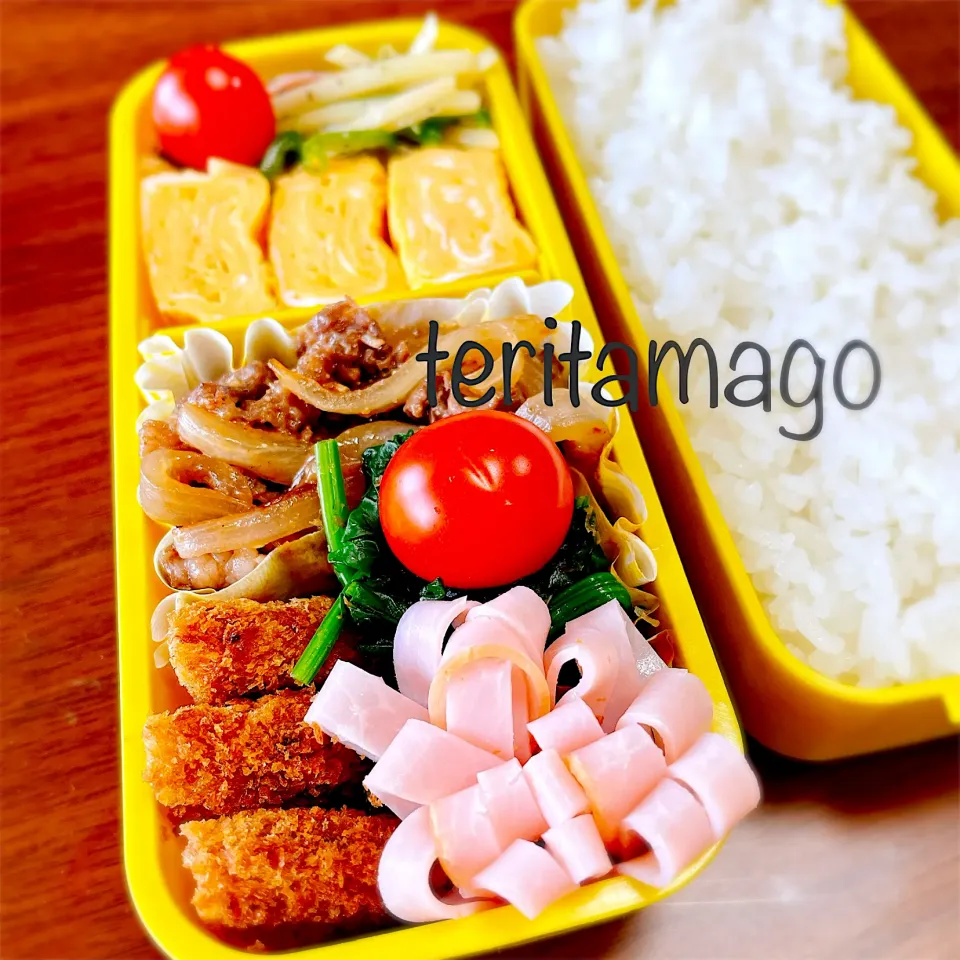 Snapdishの料理写真:お弁当|teritamagoさん