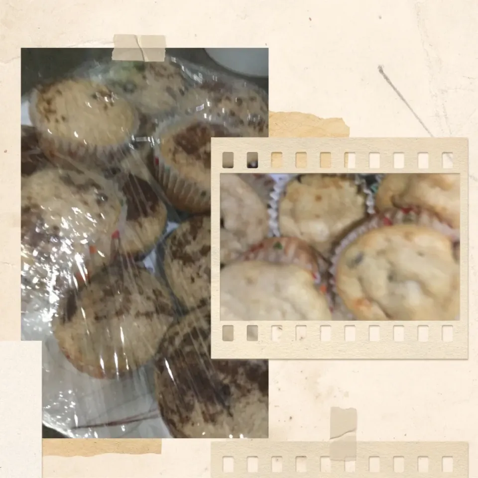 Snapdishの料理写真:Prae~*'s dish Heavenly Chocolate chip muffins|ninja kittyさん