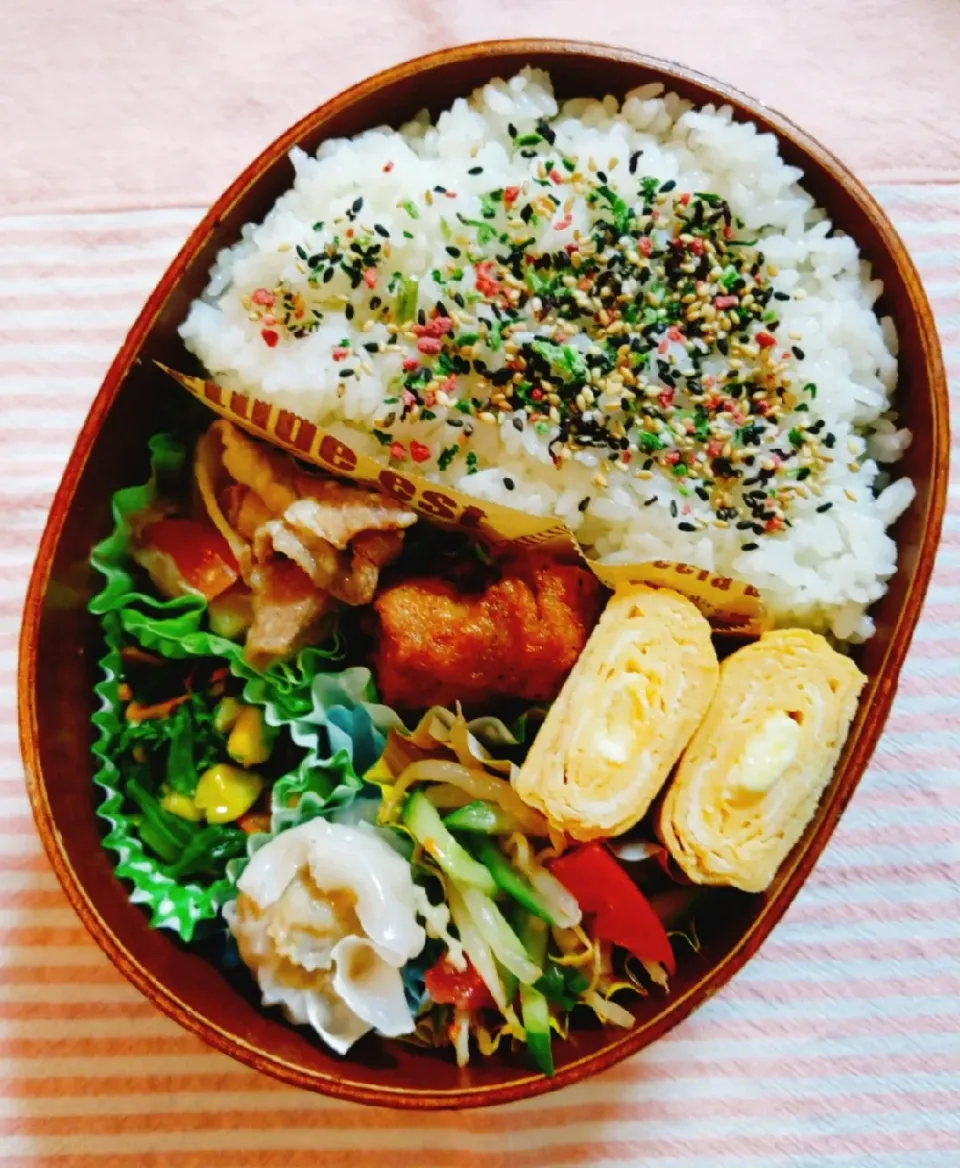 Snapdishの料理写真:今日のお弁当🍱金曜日☀️|ゆかさん