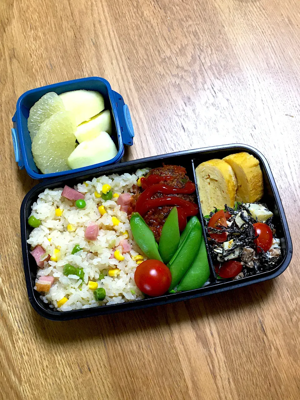 洋風炊き込みご飯弁当☆|ゆさん