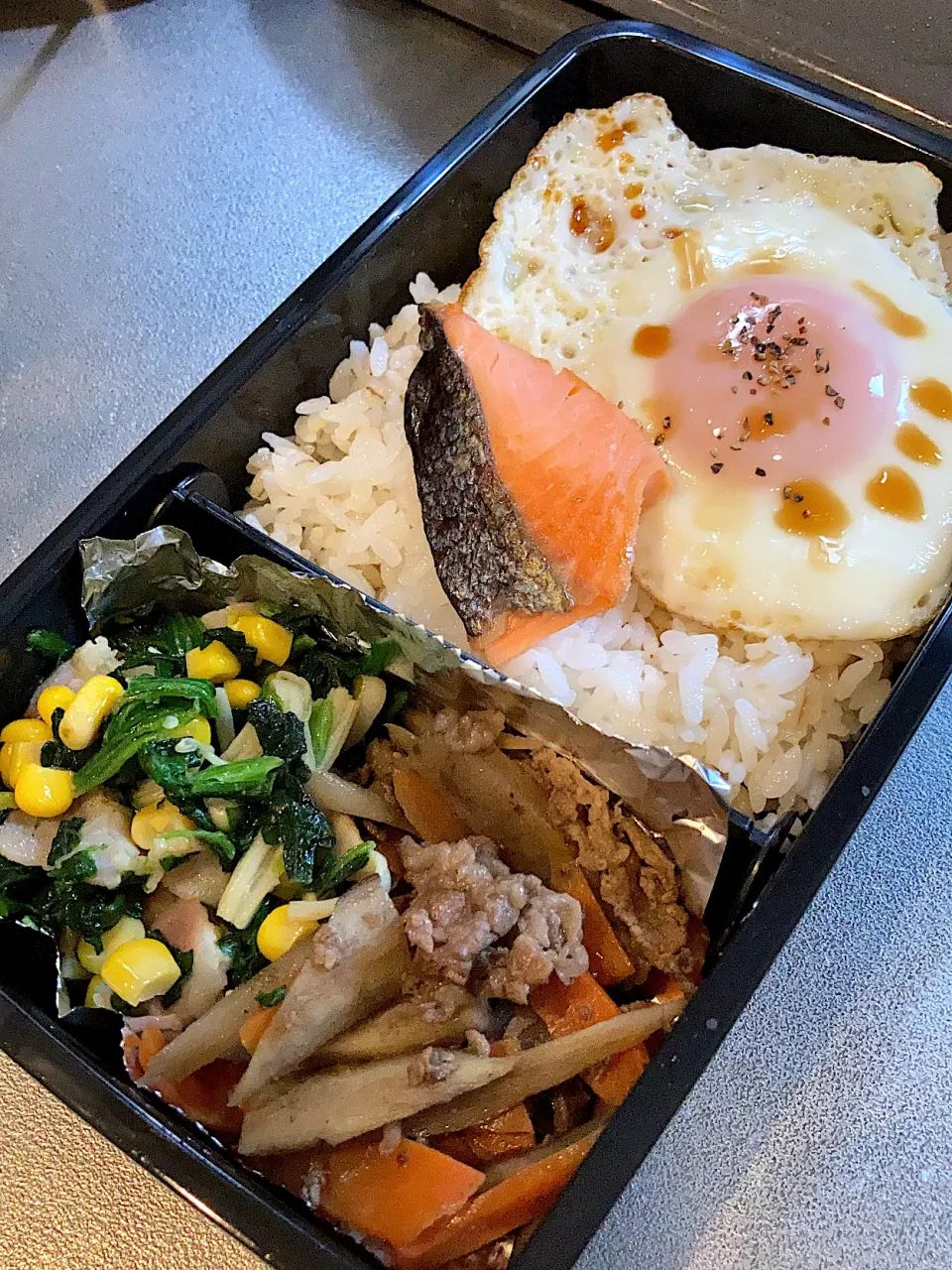 Snapdishの料理写真:夫お弁当|mamarunさん