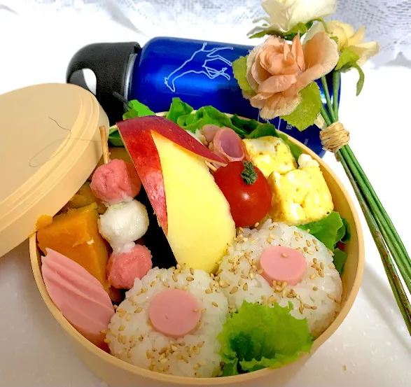 曇り空の週末♡お弁当🍱|ビーグルさん