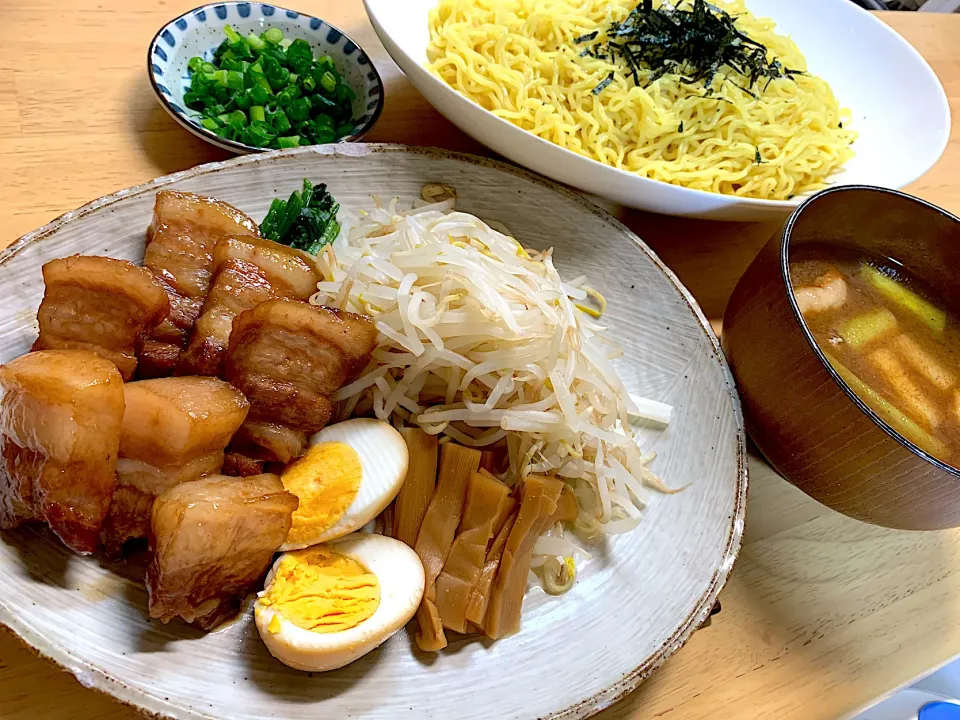 ネギ鳥だれのつけ麺|ゆさん