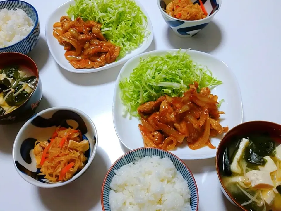 豚の生姜焼き|☘️みどり食堂さん