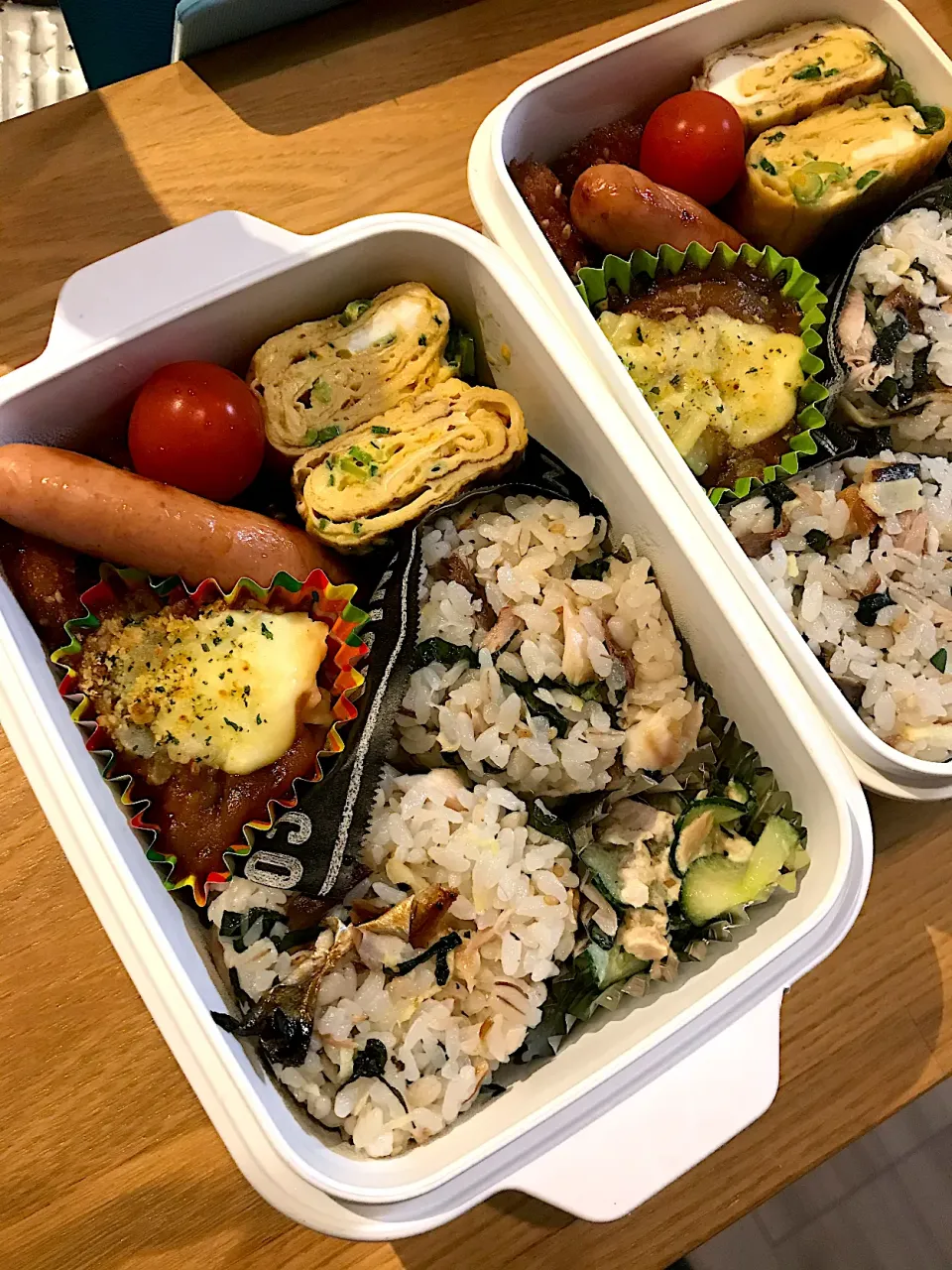 サバしそおにぎり弁当🍱|ちっくんさん