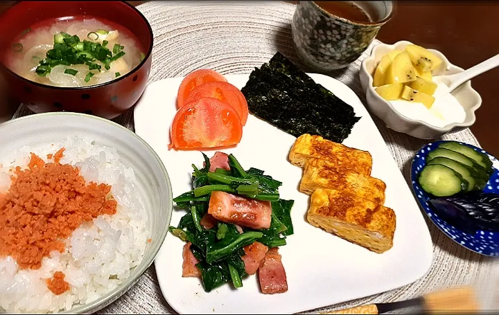 4/17🌧️　朝ごはん|びせんさん