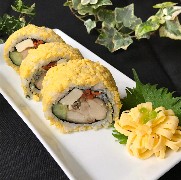 🌀ガツン❗️照り焼き&amp;クリームチーズのバックサイドロール（裏巻き）🌀
