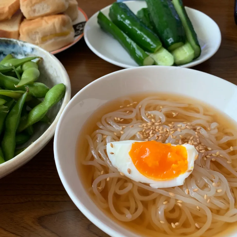 4月17日昼は冷麺|とももさん