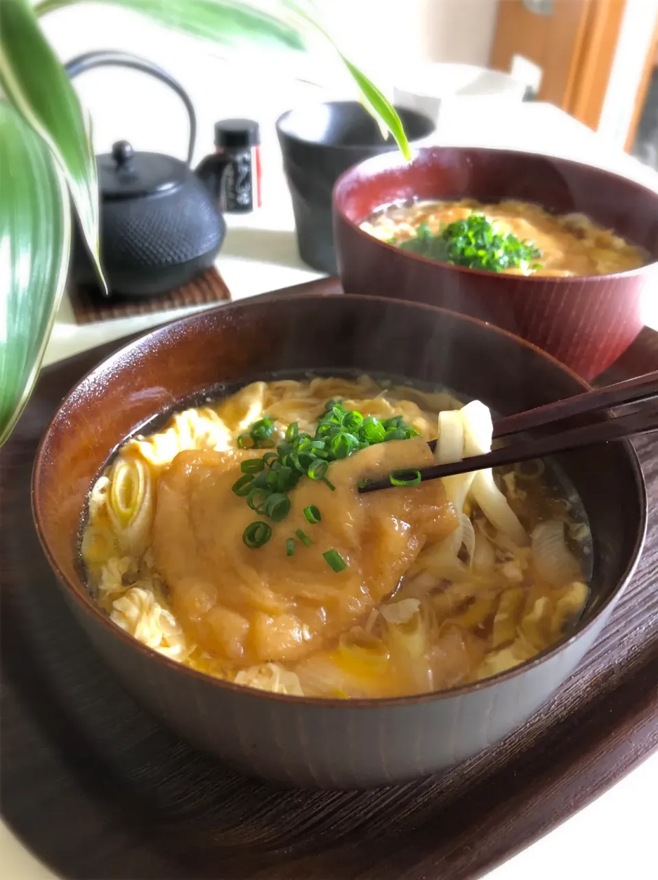 卵あんかけうどん|よしこさん