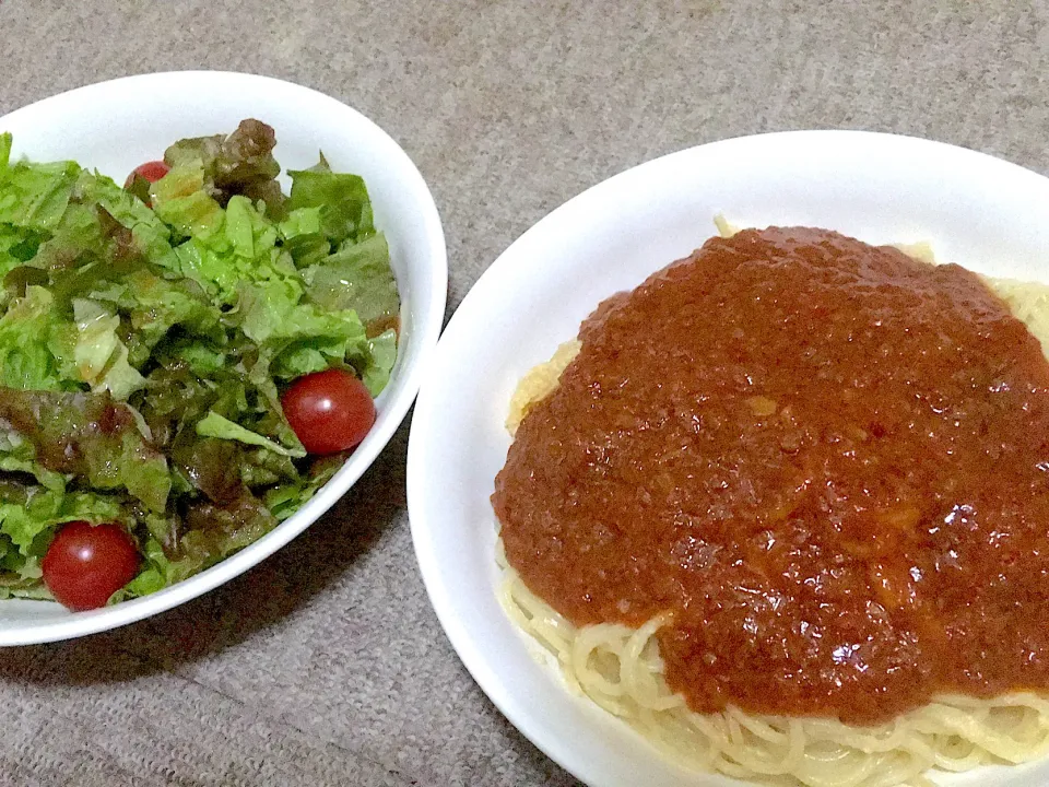 旦那ちゃん晩御飯😊|ちゃびきゅさん