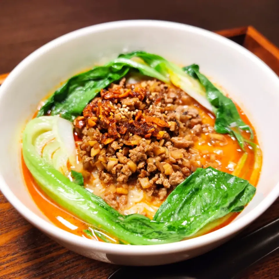 芝麻醤を効かせた四川風担々麺|マーガリンさん