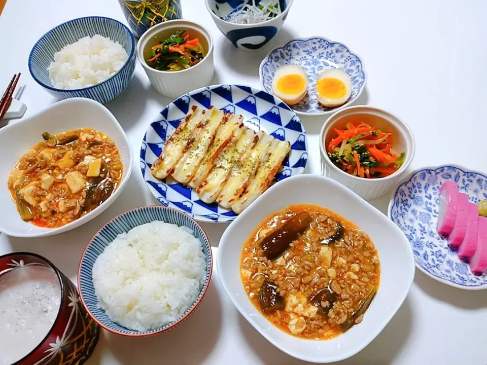 麻婆茄子豆腐|☘️みどり食堂さん