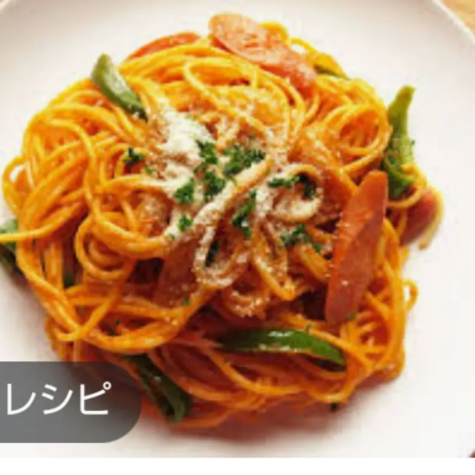 電子レンジでナポリタン|ゆっこさん