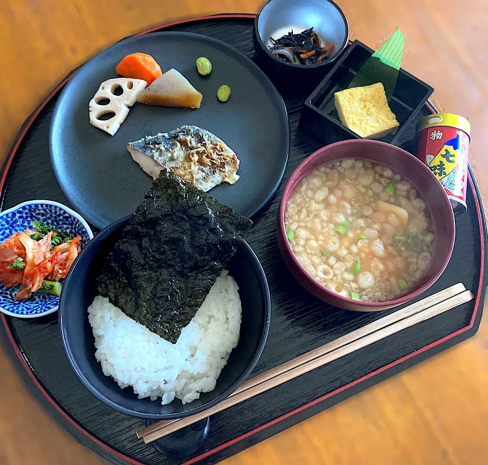 さわらの西京焼きの朝ごはん|Kさん