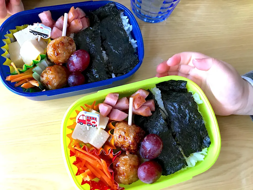 週末きょうだい弁当🍱のりべん|kibutoriさん