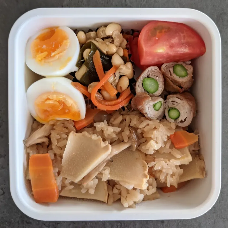 たけのこごはんのお弁当！|walnutさん