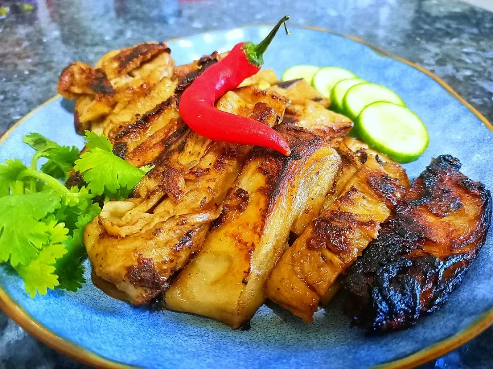 Vegetarian Teriyaki Chicken 🐔 😋😋|Fatmamaさん