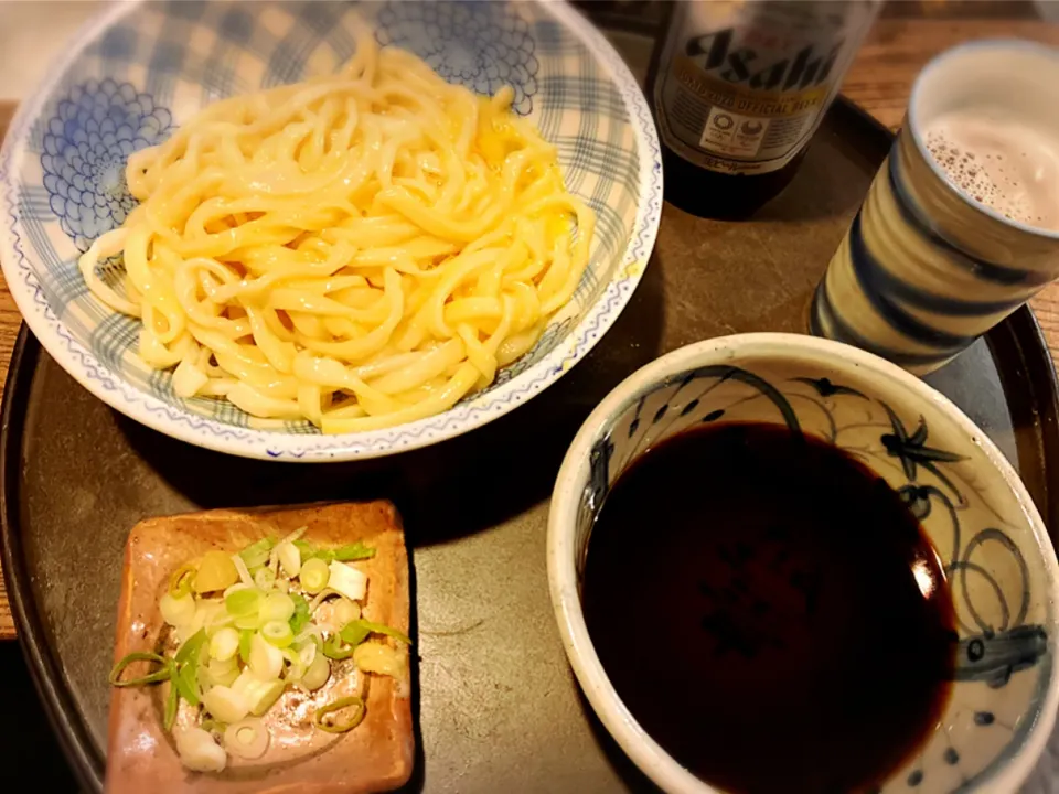 Snapdishの料理写真:かってに名物 あつもりうどん ¥600|Blue Moon Caféさん