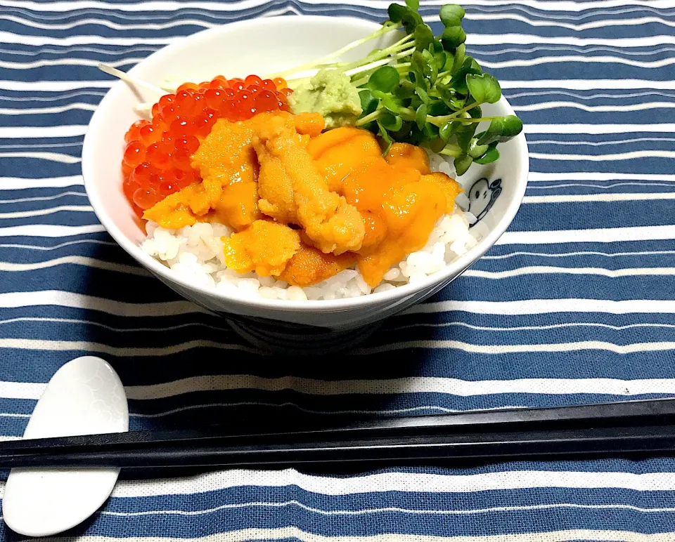 うにいくら丼|はるみ(o^^o)さん